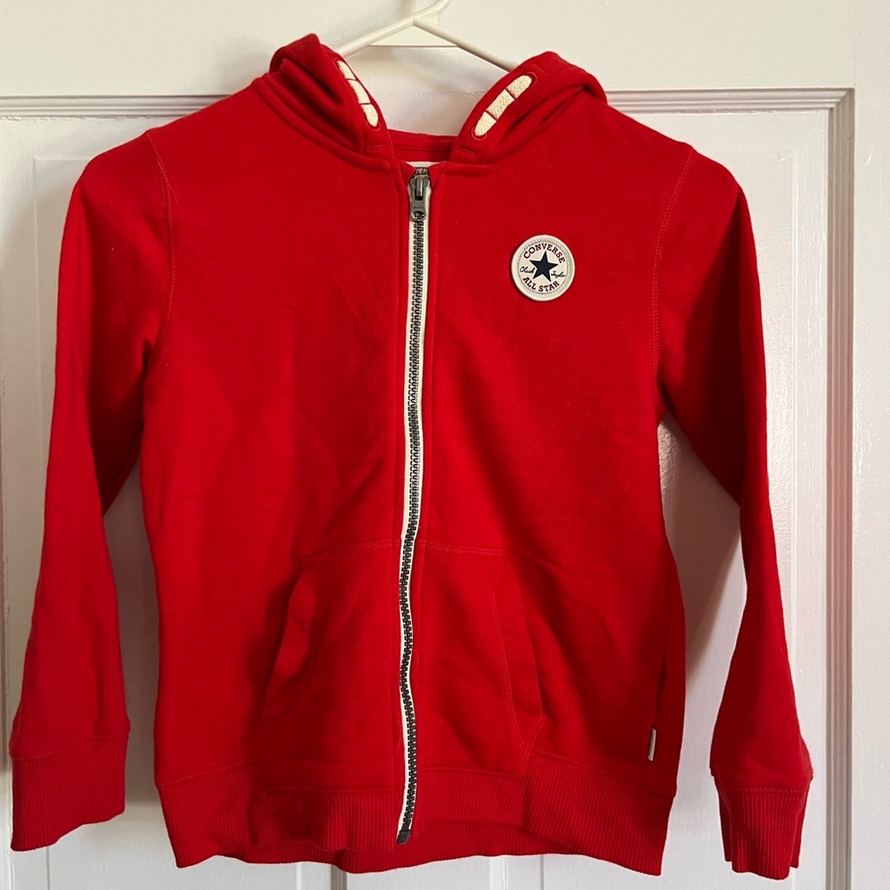 Kids converse zip hoodie